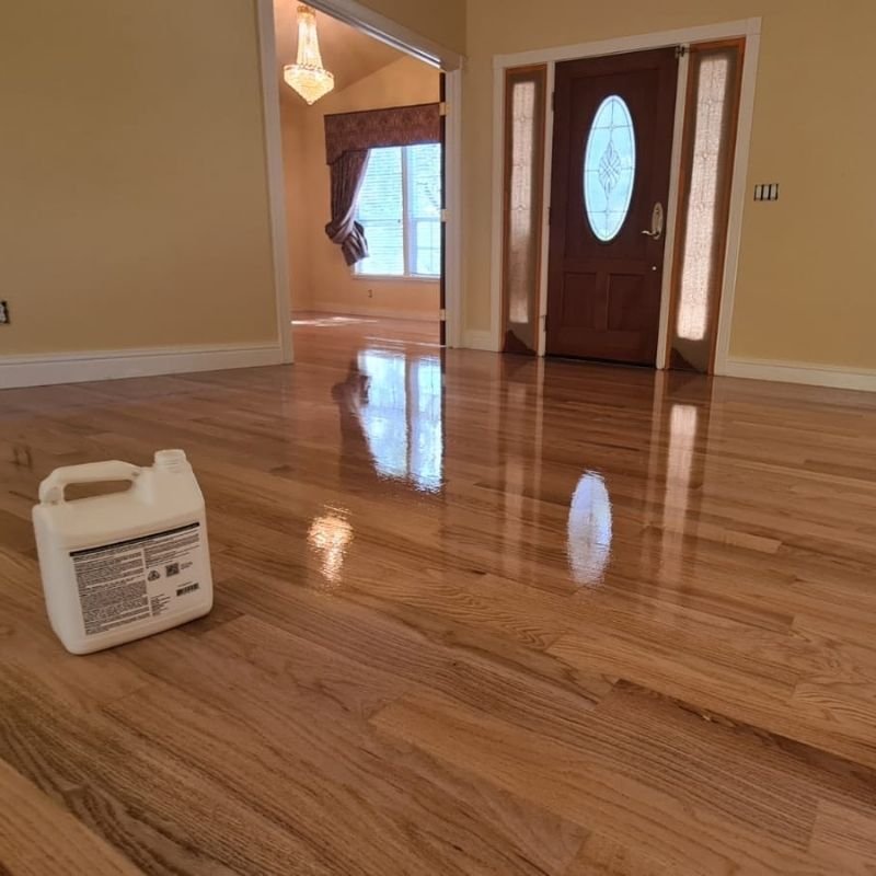 refinished hardwood floors for Lincoln home owners