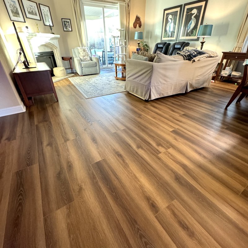 lvp installation by Nielson fine floors