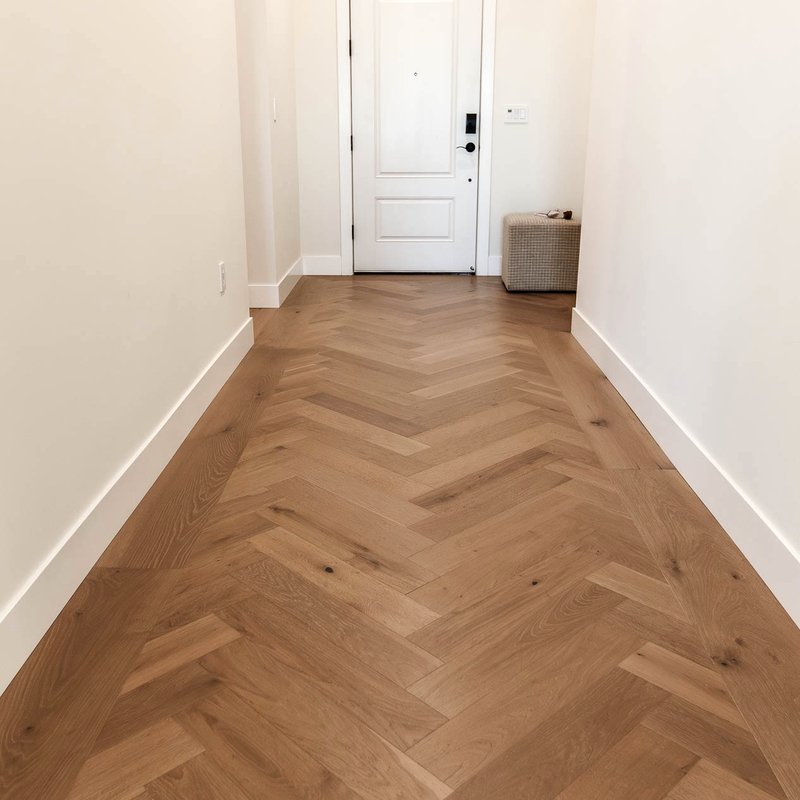 hardwood installation project in West Roseville