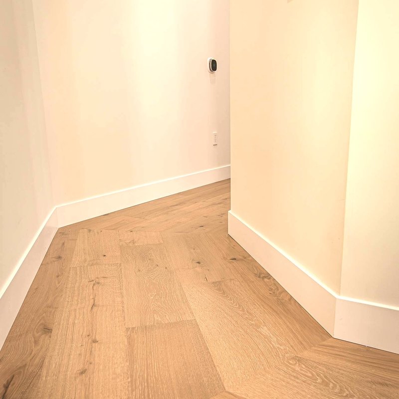 hardwood installation example