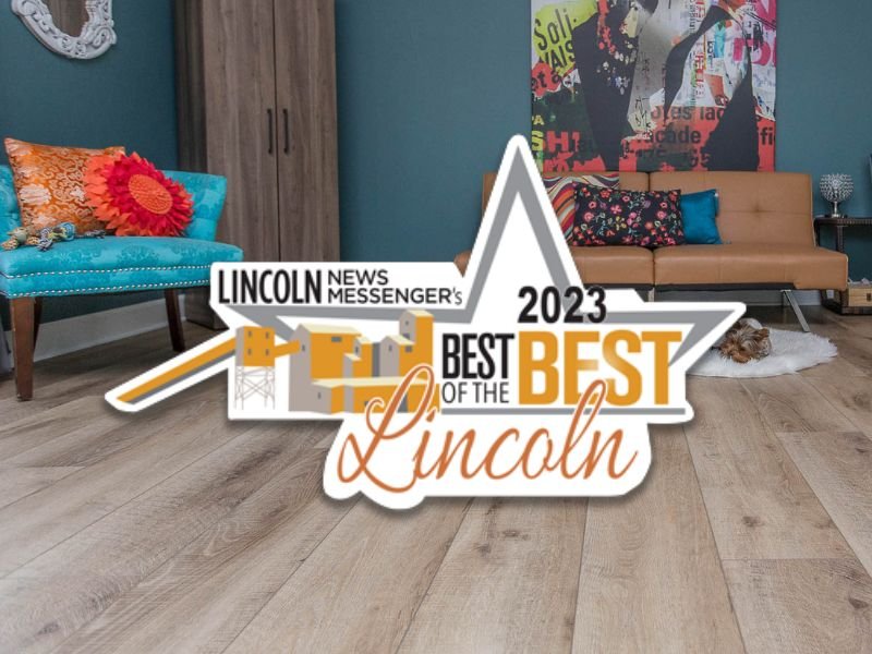 Nielson Fine Floors, Inc. voted Best of the Best 2023 by Lincoln News Messenger